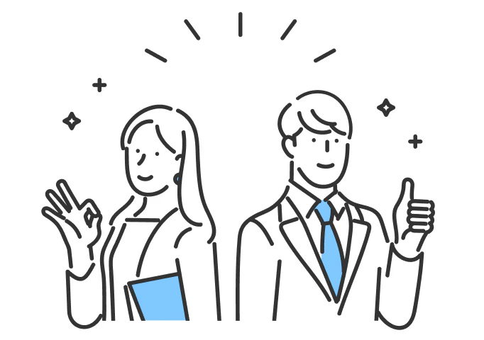 診療の中断を防ぎ、患者への影響を最小限に抑えたことを表すイラスト